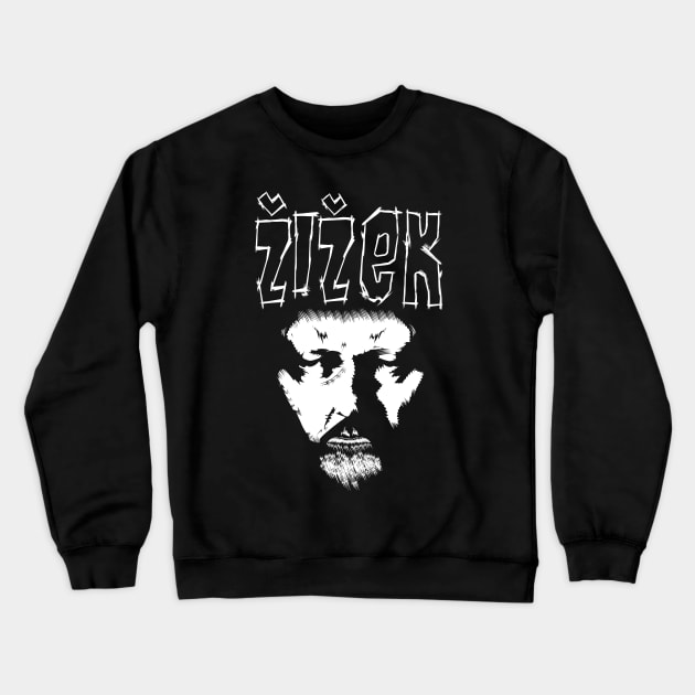 Žižek Crewneck Sweatshirt by Sub-Zero Shirt Art